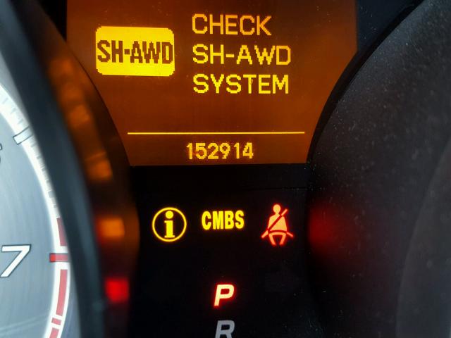 2HNYD2H63CH502202 - 2012 ACURA MDX ADVANC GRAY photo 8