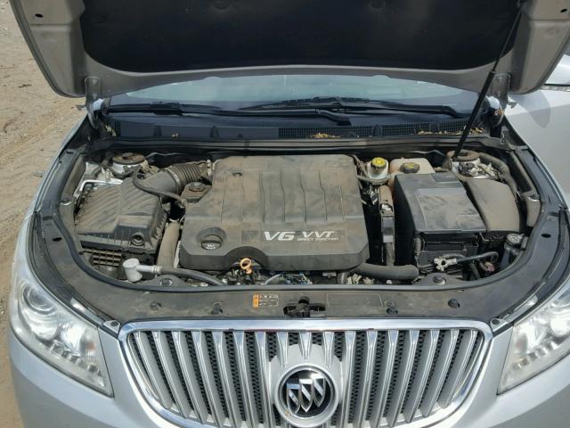 1G4GE5ED2BF397389 - 2011 BUICK LACROSSE C SILVER photo 7