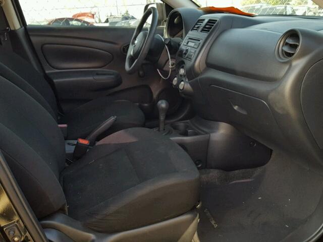 3N1CN7AP7EL833617 - 2014 NISSAN VERSA S BLACK photo 5