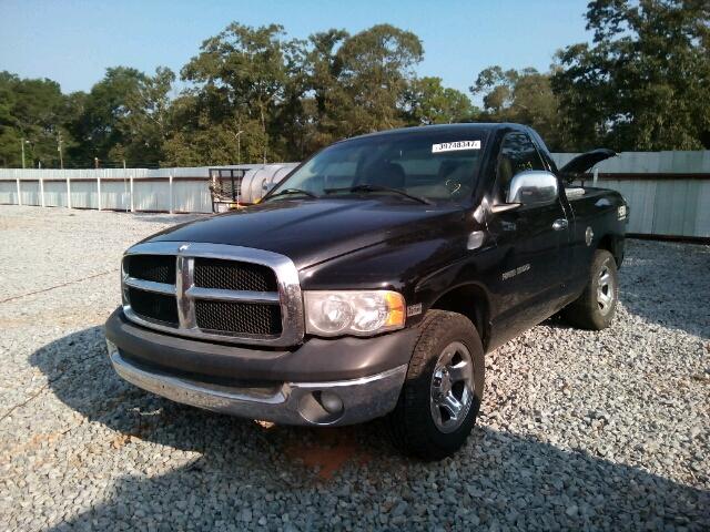 1D7HA16D84J159838 - 2004 DODGE RAM 1500 S BLACK photo 2