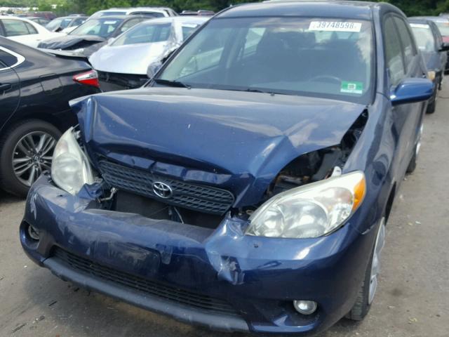 2T1LR32E56C552654 - 2006 TOYOTA COROLLA MA BLUE photo 9