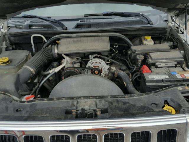 1J8HG48K87C685748 - 2007 JEEP COMMANDER SILVER photo 7