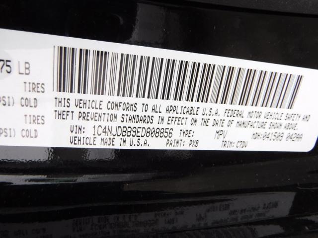 1C4NJDBB9ED808856 - 2014 JEEP COMPASS SP 黑色 照片 10