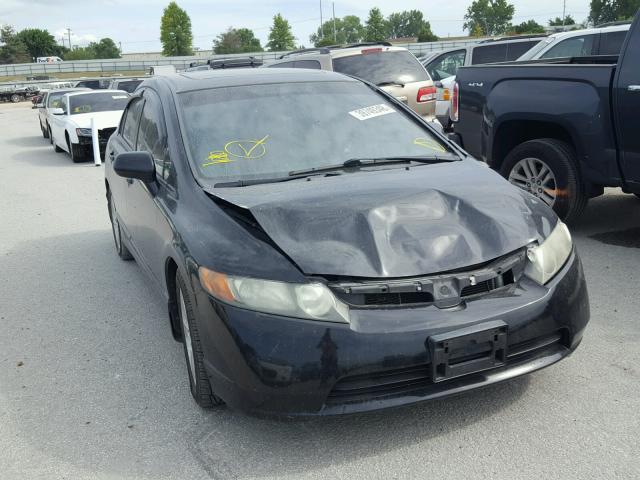 1HGFA169X8L079868 - 2008 HONDA CIVIC EXL 黑色 照片 1