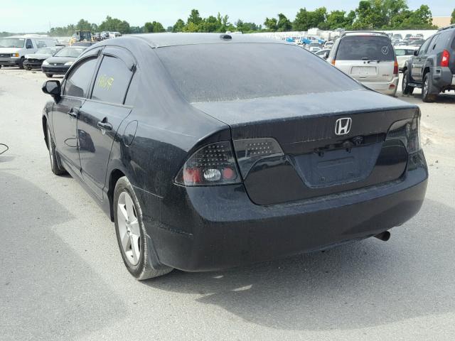 1HGFA169X8L079868 - 2008 HONDA CIVIC EXL 黑色 照片 3