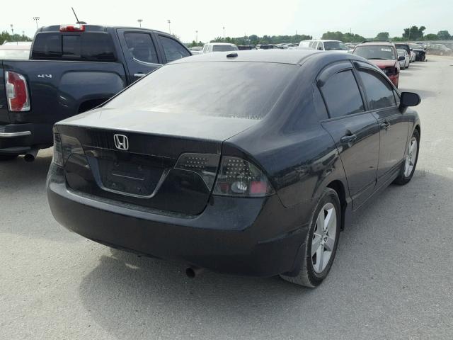 1HGFA169X8L079868 - 2008 HONDA CIVIC EXL 黑色 照片 4
