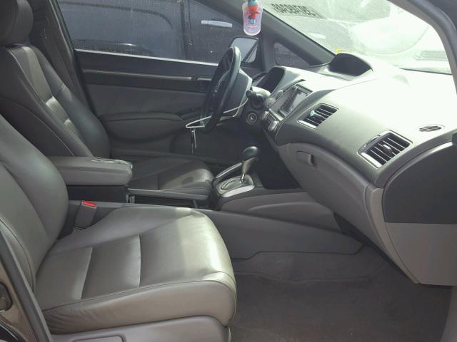 1HGFA169X8L079868 - 2008 HONDA CIVIC EXL 黑色 照片 5