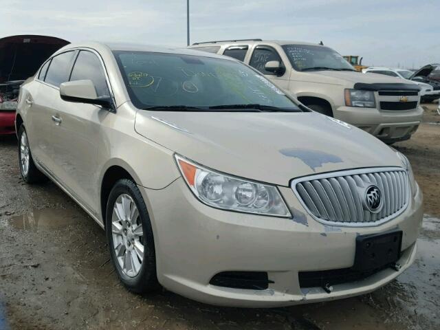 1G4GA5ECXBF168395 - 2011 BUICK LACROSSE C TAN photo 1