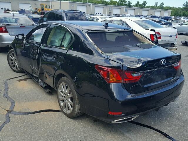 JTHCE1BL7D5013735 - 2013 LEXUS GS 350 BLACK photo 3