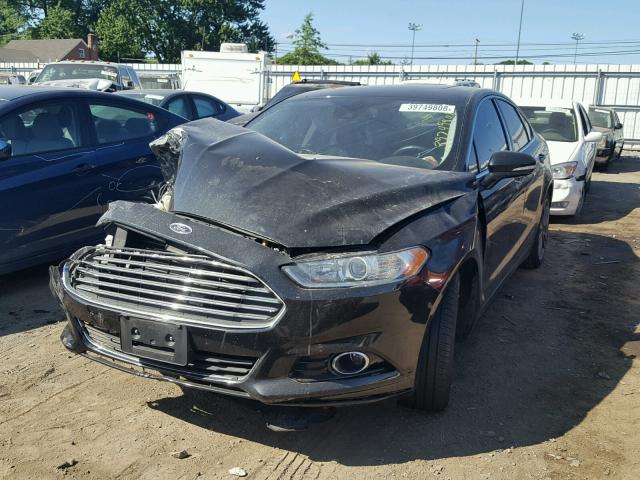 3FA6P0K90DR367221 - 2013 FORD FUSION TIT BLACK photo 2