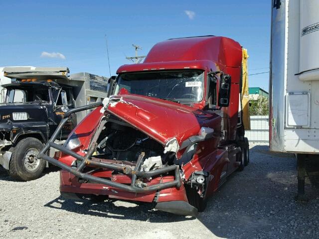 4V4NC9EG6GN953515 - 2016 VOLVO VN VNL RED photo 2