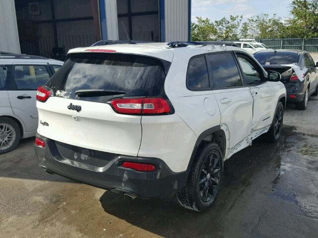 1C4PJLCS8EW293242 - 2014 JEEP CHEROKEE L WHITE photo 4