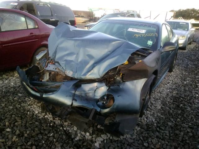 2G2WP552761124216 - 2006 PONTIAC GRAND PRIX BLUE photo 2