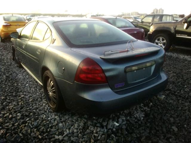 2G2WP552761124216 - 2006 PONTIAC GRAND PRIX BLUE photo 3