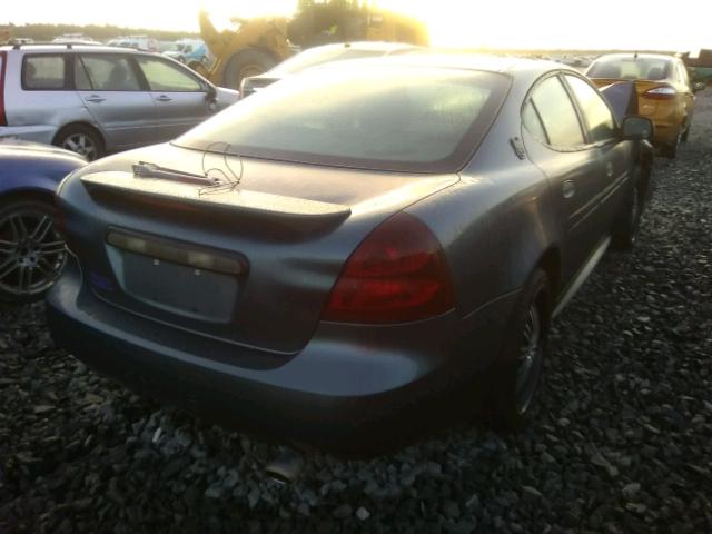 2G2WP552761124216 - 2006 PONTIAC GRAND PRIX BLUE photo 4
