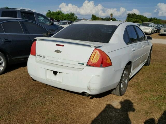 2G1WG5E31C1238706 - 2012 CHEVROLET IMPALA LT WHITE photo 4