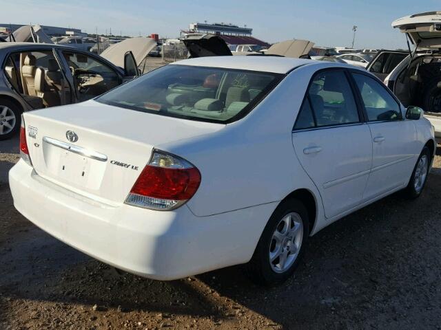 4T1BE32K96U743196 - 2006 TOYOTA CAMRY WHITE photo 4