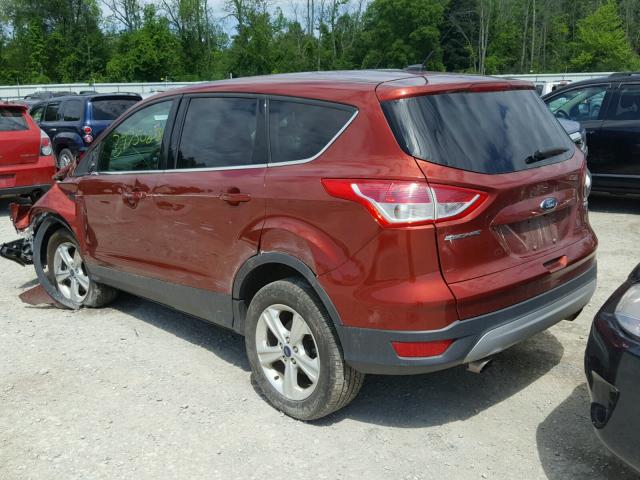 1FMCU9GX7GUA27431 - 2016 FORD ESCAPE SE RED photo 3