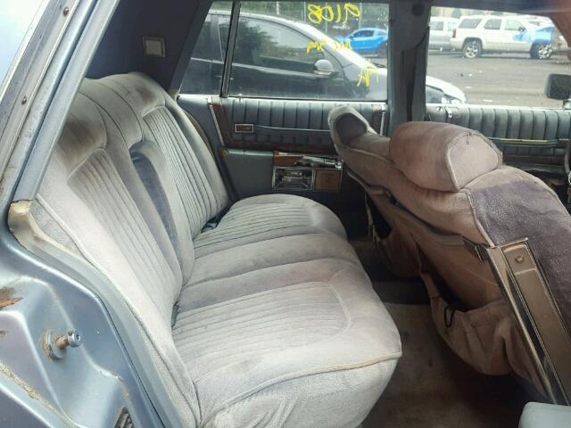 6D69S99204327 - 1979 CADILLAC DEVILLE BLUE photo 6