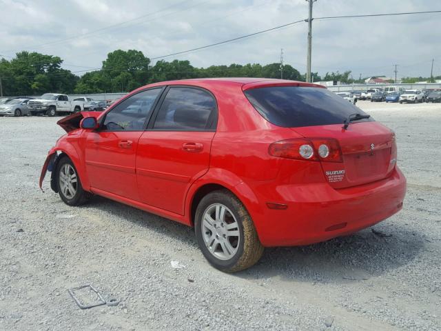 KL5JD66Z17K629188 - 2007 SUZUKI RENO BASE RED photo 3