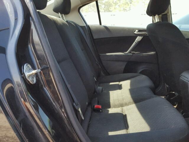 JM1BL1UFXC1533038 - 2012 MAZDA 3 I BLACK photo 6