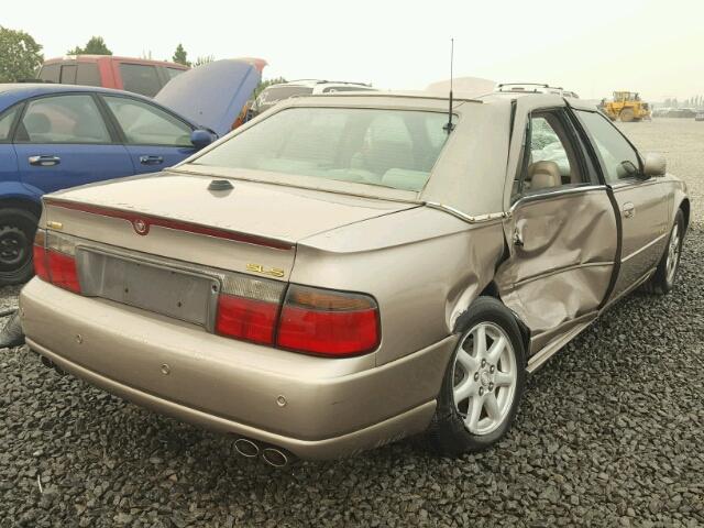 1G6KS54Y54U175569 - 2004 CADILLAC SEVILLE SL BEIGE photo 4