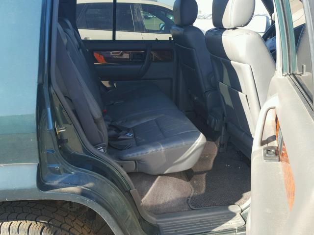 JAEDJ58X2X7B00527 - 1999 ACURA SLX GREEN photo 6