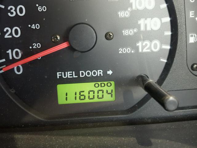 JAEDJ58X2X7B00527 - 1999 ACURA SLX GREEN photo 8