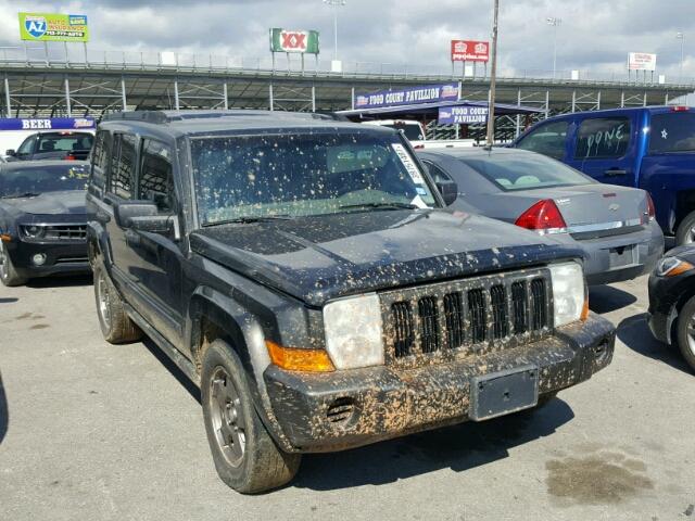 1J8HG48K06C304179 - 2006 JEEP COMMANDER GRAY photo 1