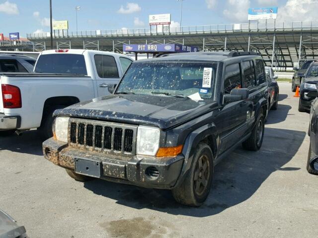 1J8HG48K06C304179 - 2006 JEEP COMMANDER GRAY photo 2