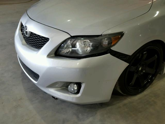 2T1BE40EX9C027514 - 2009 TOYOTA COROLLA XR 灰色 照片 10