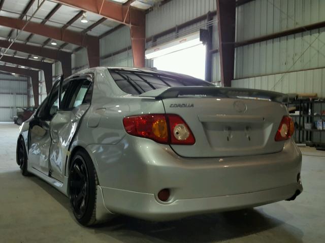 2T1BE40EX9C027514 - 2009 TOYOTA COROLLA XR 灰色 照片 3