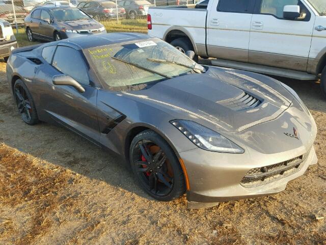 1G1YK2D74G5119398 - 2016 CHEVROLET CORVETTE S GRAY photo 1