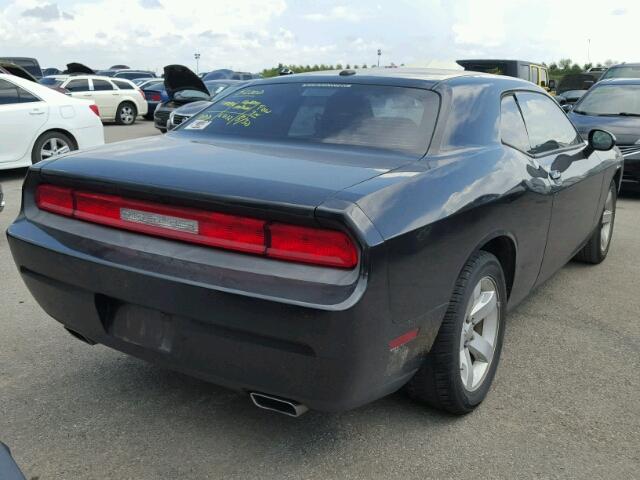 2B3CJ4DG7BH534086 - 2011 DODGE CHALLENGER BLACK photo 4