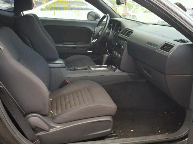 2B3CJ4DG7BH534086 - 2011 DODGE CHALLENGER BLACK photo 5