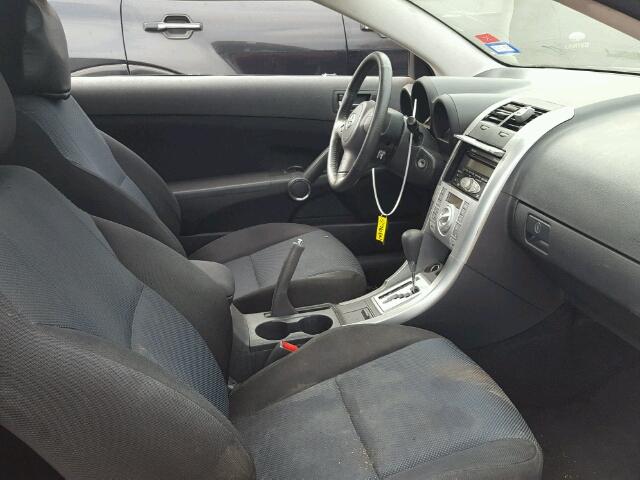 JTKDE177170174187 - 2007 TOYOTA SCION TC მუქწითელი ფოტო 5