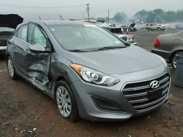 KMHD35LH2GU286262 - 2016 HYUNDAI ELANTRA GT GRAY photo 1