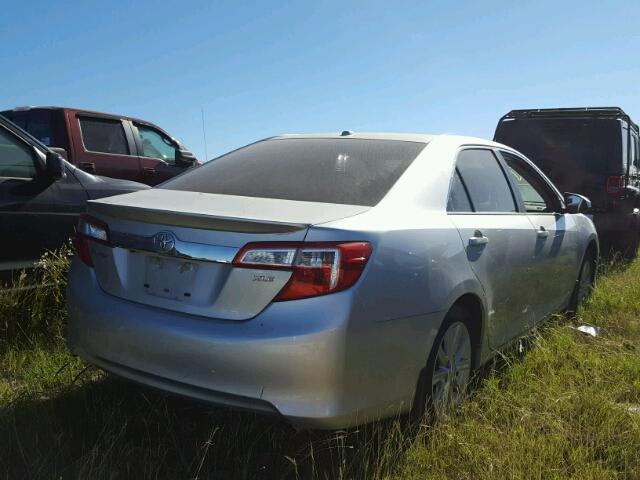 4T4BF1FK8ER356249 - 2014 TOYOTA CAMRY SILVER photo 4