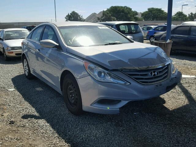 5NPEB4ACXCH330574 - 2012 HYUNDAI SONATA GLS BLUE photo 1