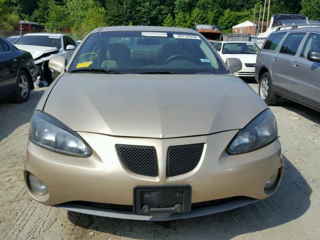 2G2WP522341241244 - 2004 PONTIAC GRAND PRIX GOLD photo 9