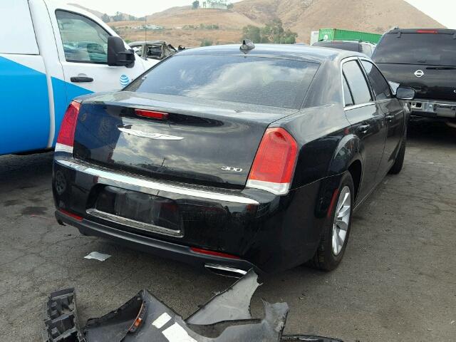 2C3CCAAGXFH797078 - 2015 CHRYSLER 300 LIMITE BLACK photo 4