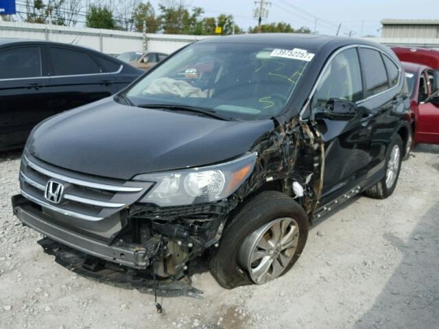 5J6RM4H58EL072924 - 2014 HONDA CR-V EX BROWN photo 2