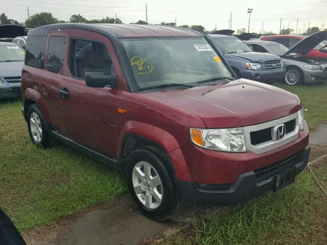 5J6YH1H7XBL002644 - 2011 HONDA ELEMENT BURGUNDY photo 1