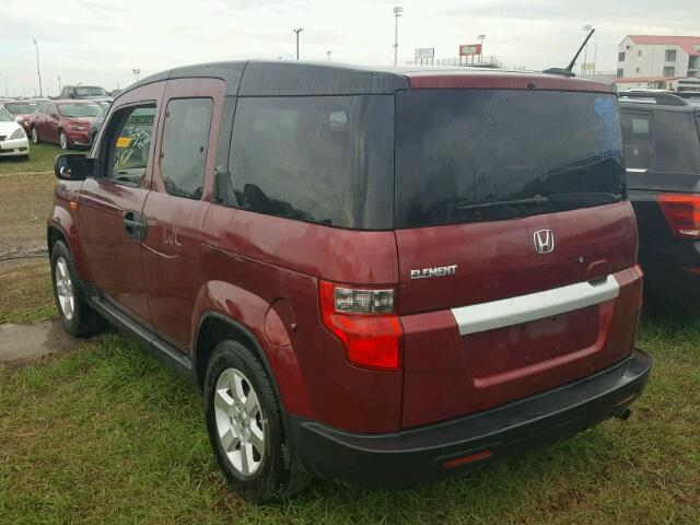 5J6YH1H7XBL002644 - 2011 HONDA ELEMENT BURGUNDY photo 3