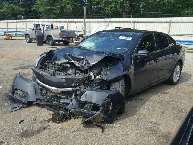 1G11C5SL2FF244280 - 2015 CHEVROLET MALIBU 1LT BLACK photo 2