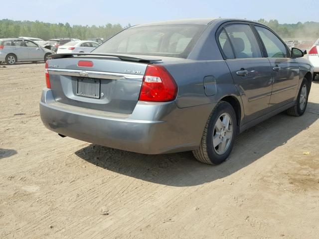 1G1ZT54895F229754 - 2005 CHEVROLET MALIBU LS ნაცრისფერი ფოტო 4