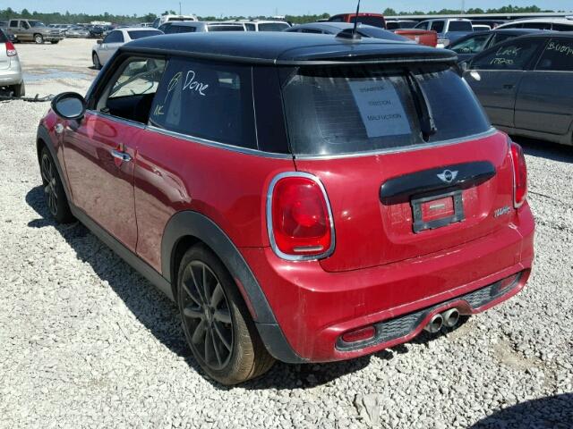 WMWXM7C59ET970581 - 2014 MINI COOPER S RED photo 3