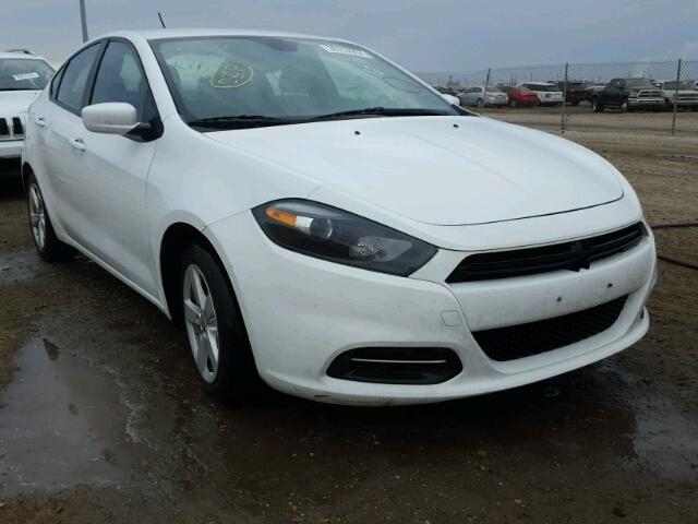 1C3CDFBBXFD302419 - 2015 DODGE DART SXT WHITE photo 1