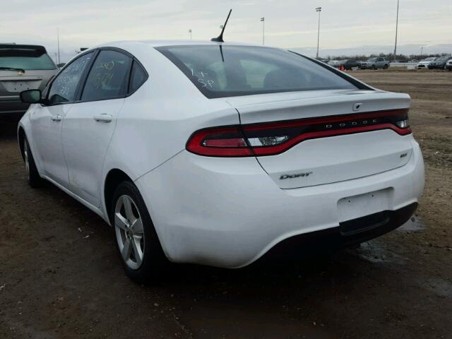 1C3CDFBBXFD302419 - 2015 DODGE DART SXT WHITE photo 3