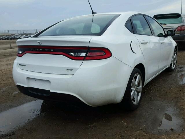 1C3CDFBBXFD302419 - 2015 DODGE DART SXT WHITE photo 4